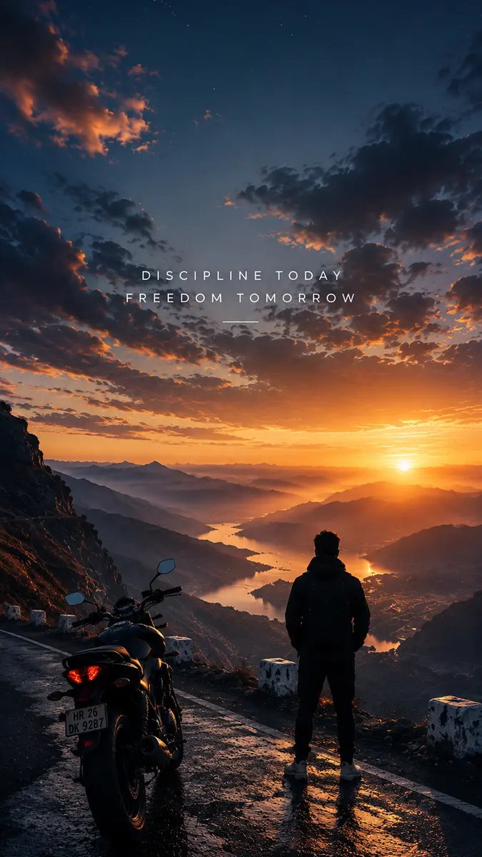 Discipline Today, Freedom Tomorrow wallpaper preview